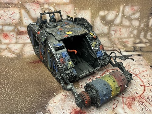 Orks converted battlewagon - orks:,
