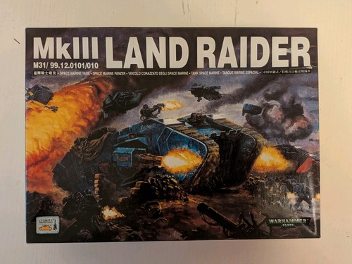 Space marines land raider - land,
